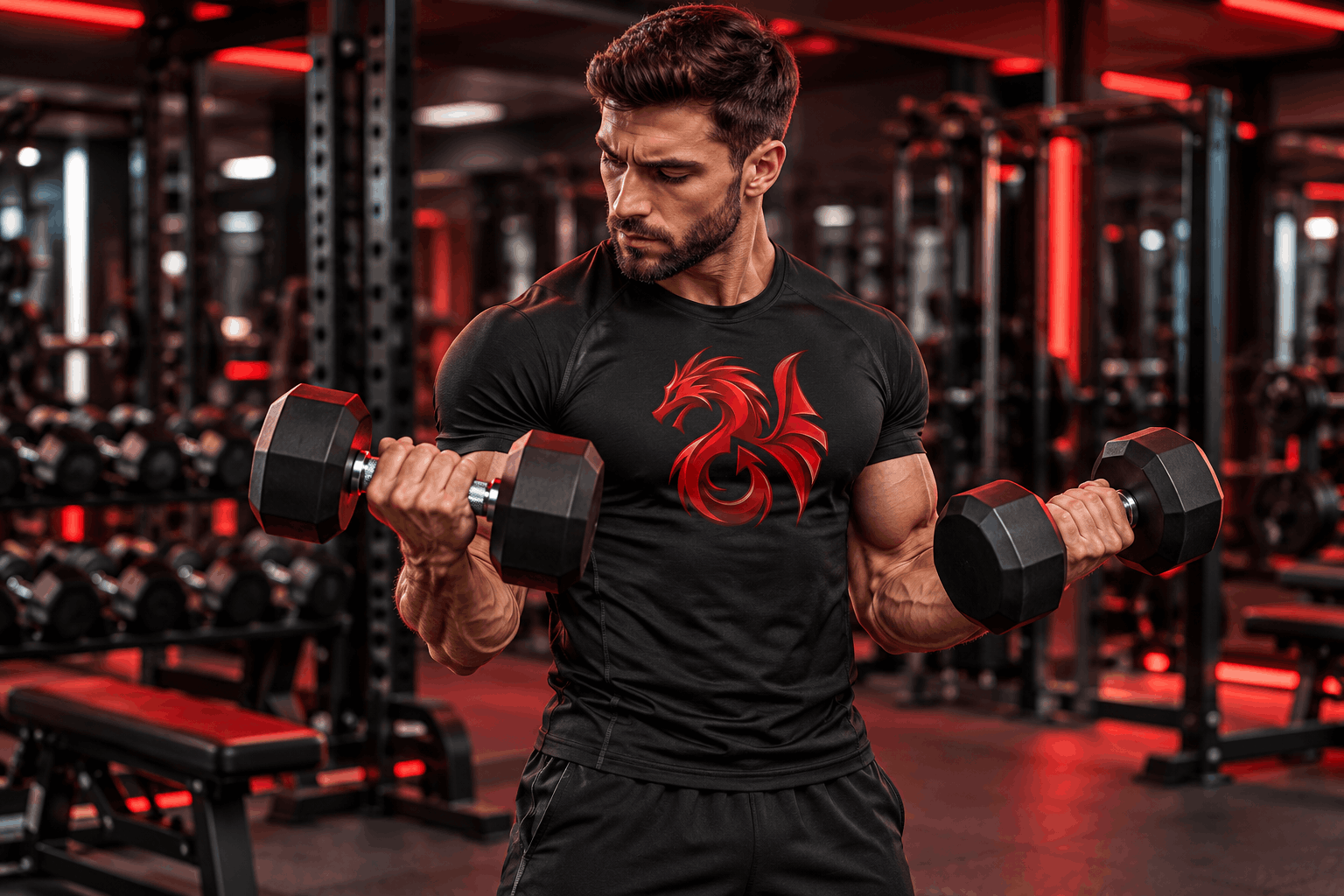 Ejercicios de bíceps con mancuernas para desarrollo muscular y fuerza – Drachensang Academy España