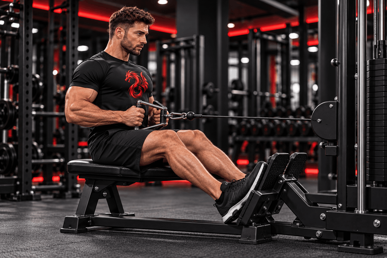 Ejercicios de espalda en polea para desarrollo muscular y fuerza – Drachensang Academy España