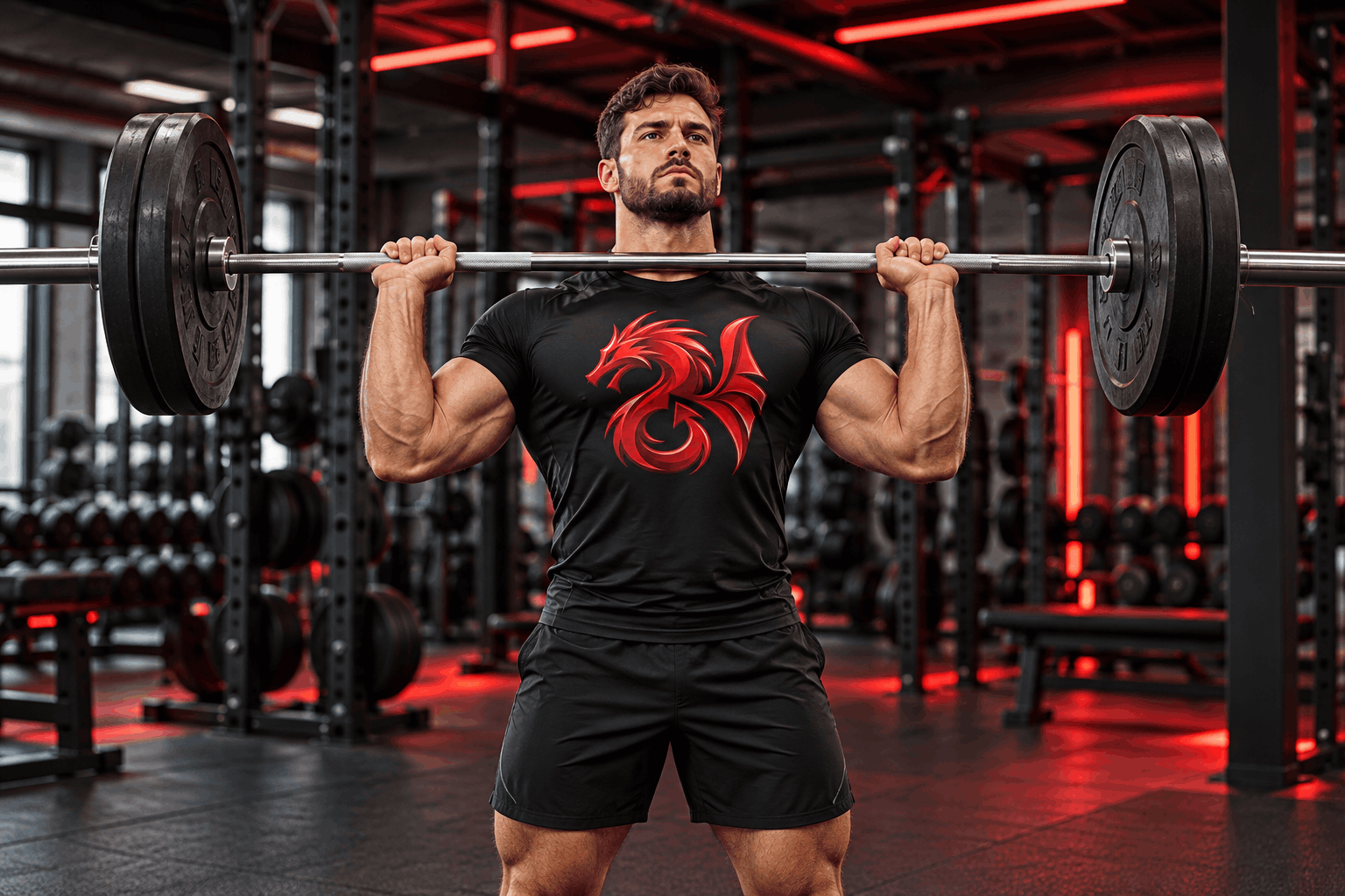 Ejercicios de hombros con barra para desarrollo muscular y fuerza – Drachensang Academy España