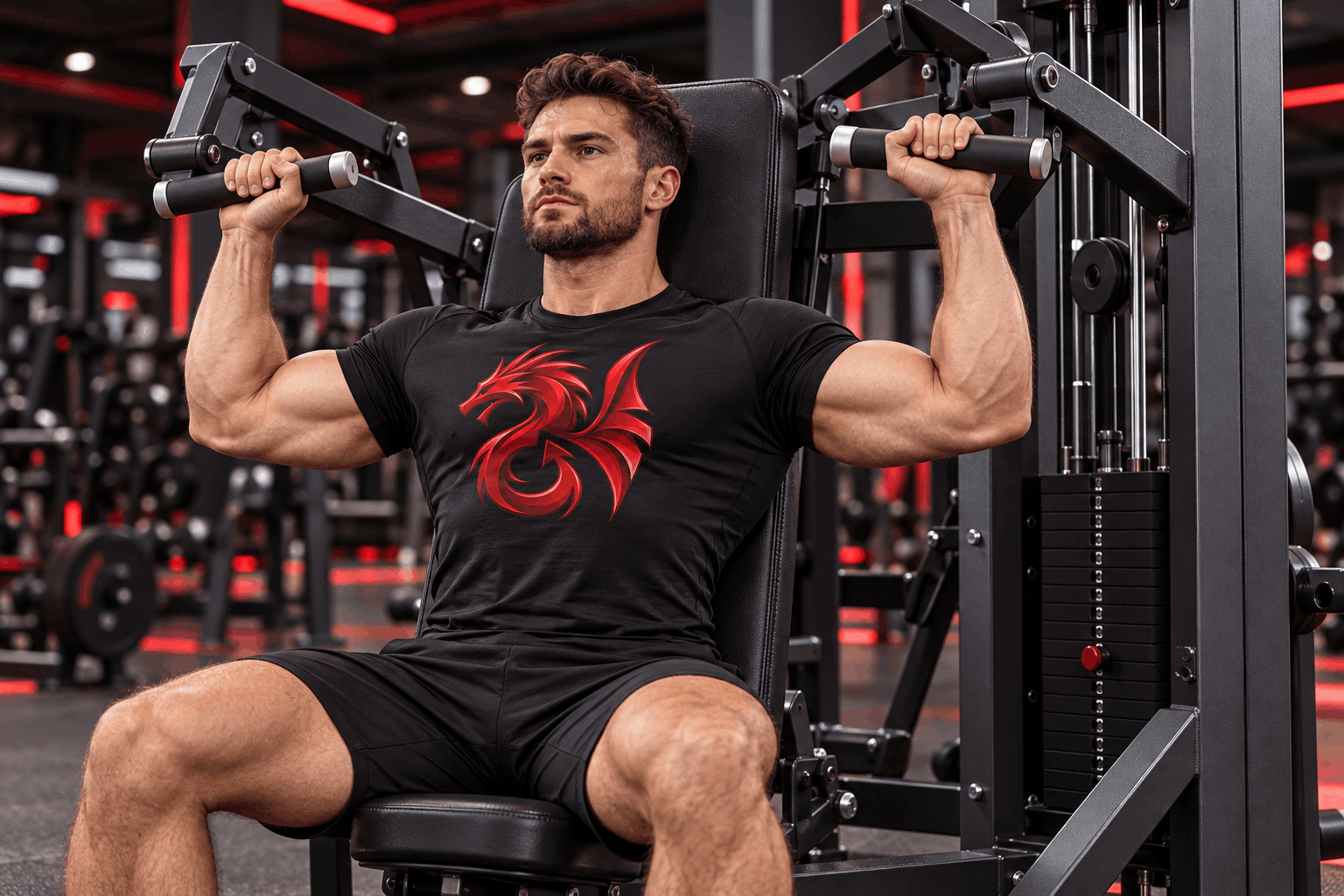 Ejercicios de hombros en máquinas para desarrollo muscular y fuerza – Drachensang Academy España
