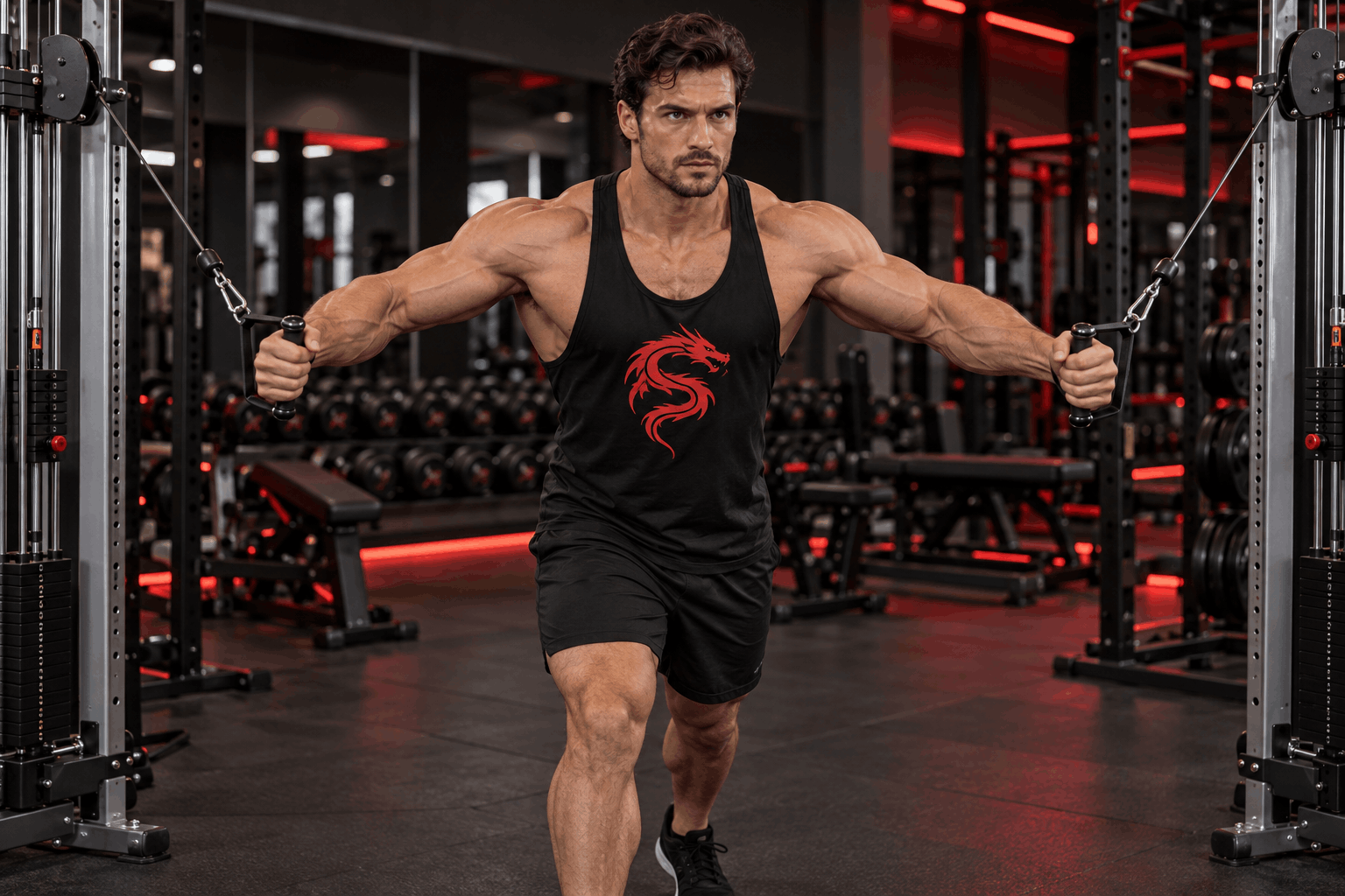Ejercicios de pecho en polea para desarrollo muscular y fuerza – Drachensang Academy España
