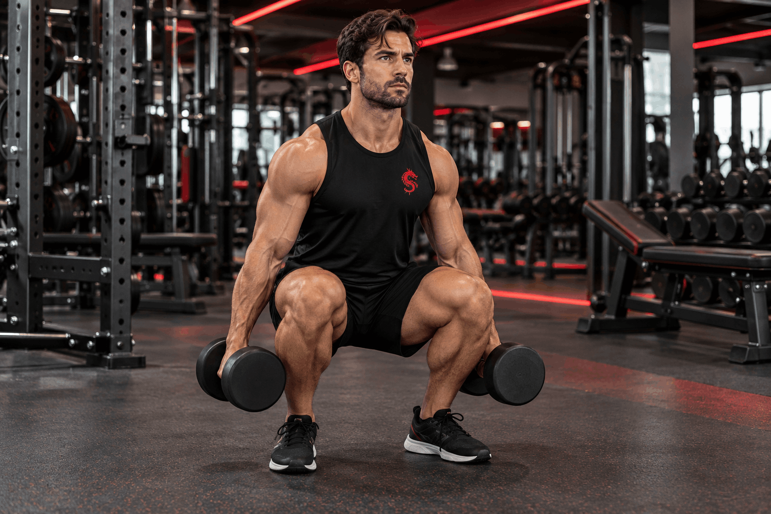 Ejercicios de piernas con mancuernas para desarrollo muscular y fuerza – Drachensang Academy España