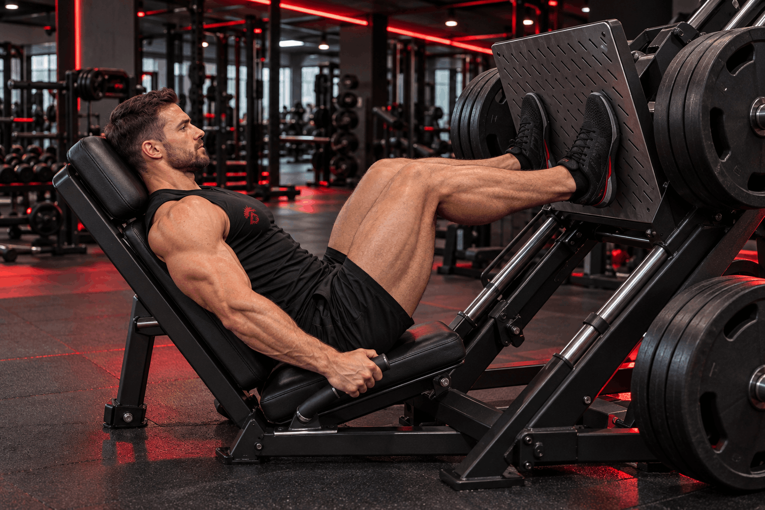 Ejercicios de piernas en máquinas para desarrollo muscular y fuerza – Drachensang Academy España
